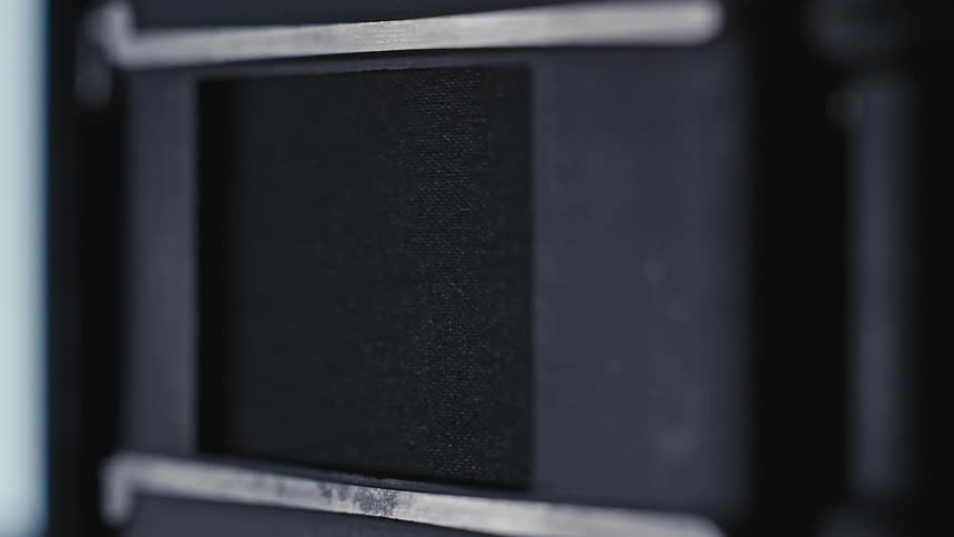 A close up of a camera part