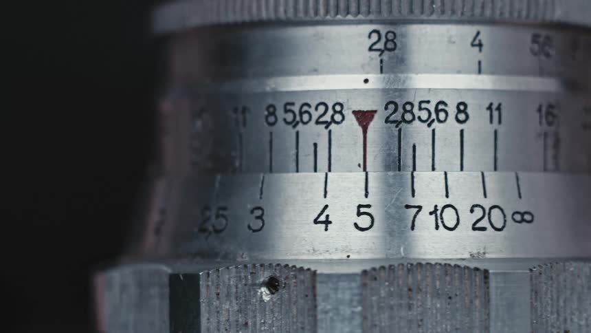 A person turning a dial
