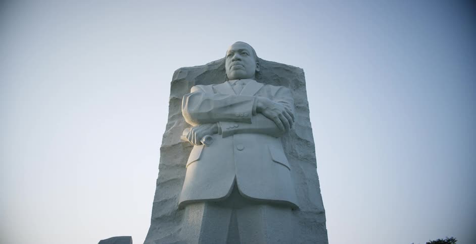 A statue of Martin Luther King Jr.