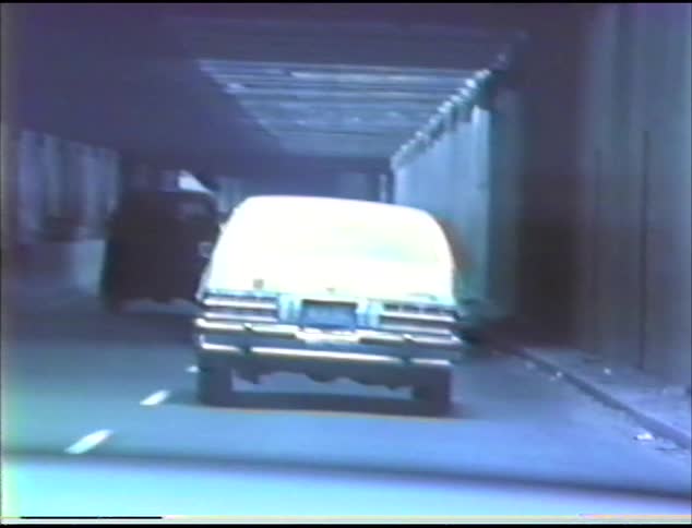 Vehicles driving on a street