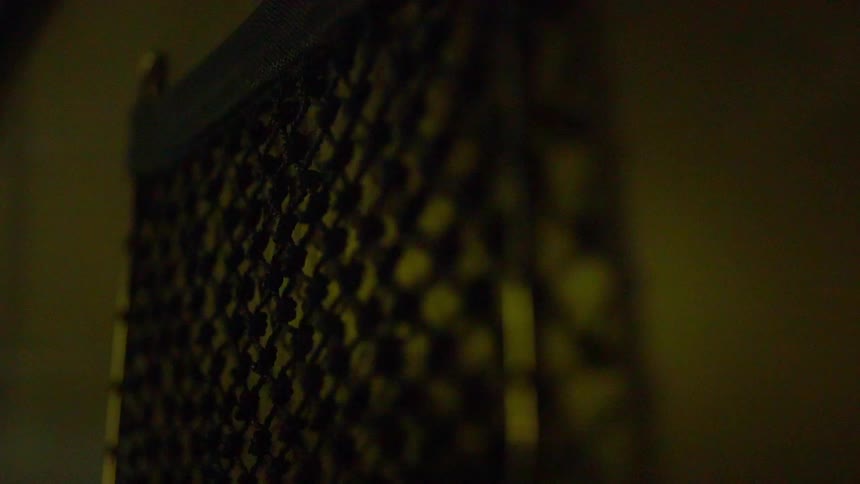 Light flashes in a dark room
