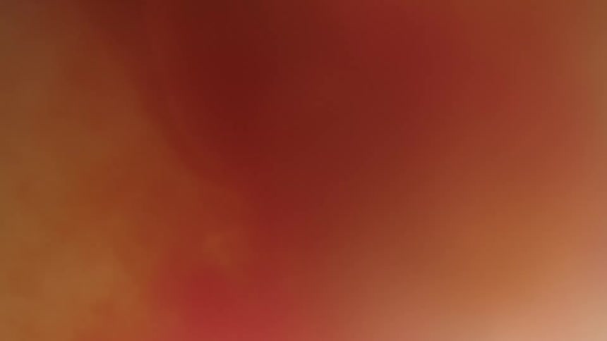 A fetus gently floats inside of a uterus full of amniotic fluid