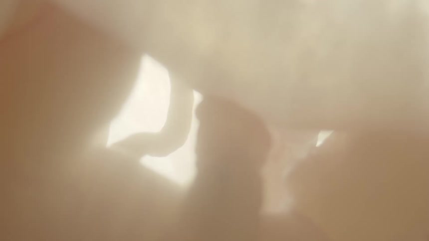 Baby floats in gestational fluid