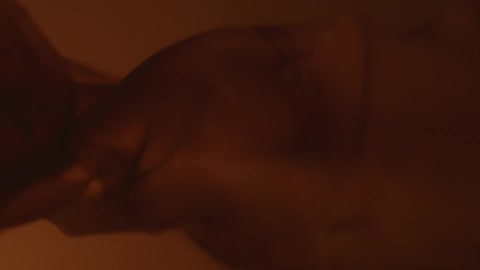 A thin skin like membrane floats in a viscous liquid