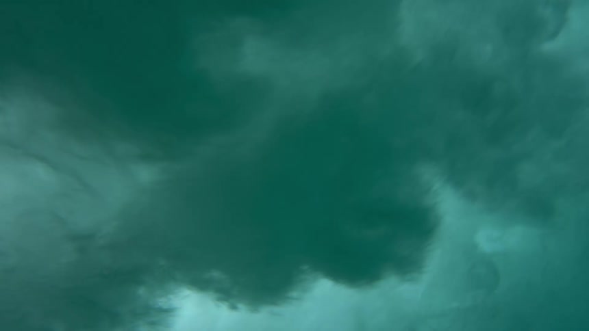 A view of under the ocean is displayed
