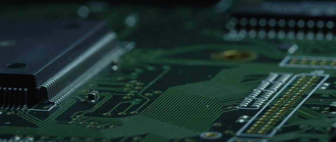 Computer circuitry is exposed
