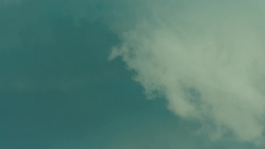 Time lapse shot looking straight up at a funnel cloud forming in this tight and unique perspective of severe storm weather and tornados