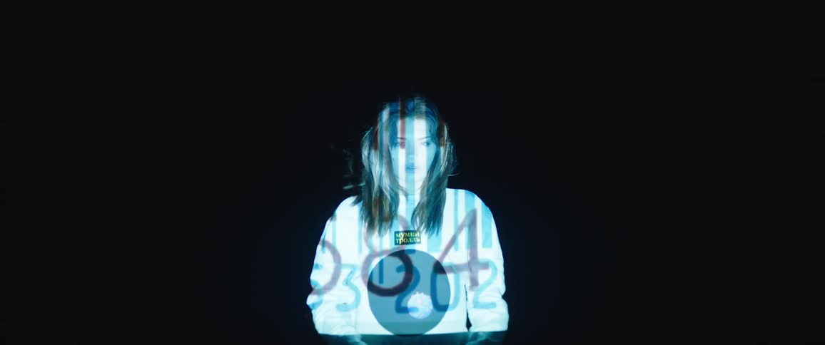 A digital version of a woman is displayed