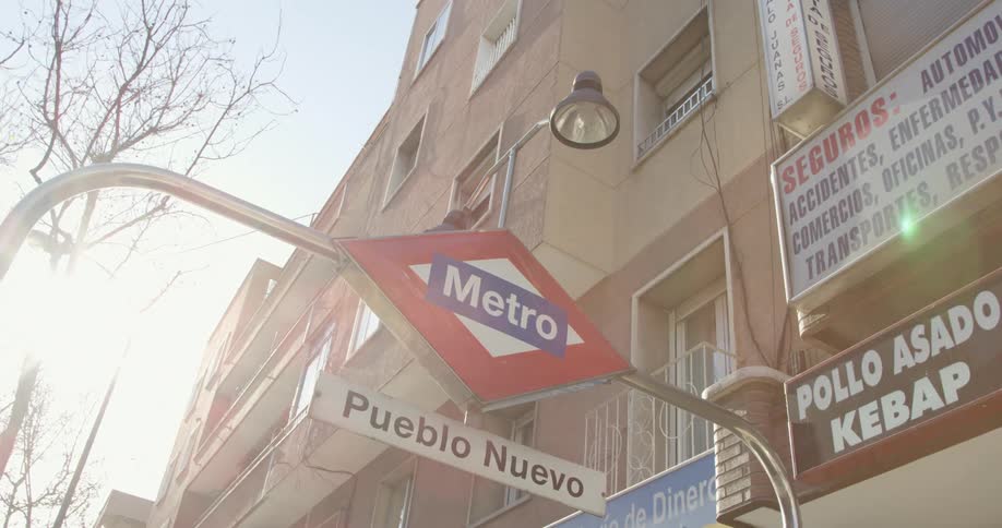 Signs on a building in a city