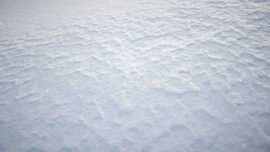 Close up of snow covered ground