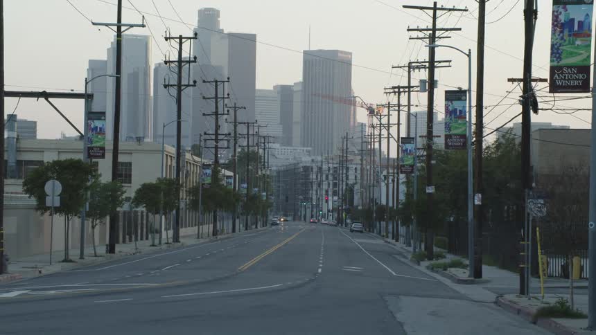 Downtown san antonio on a quiet morning