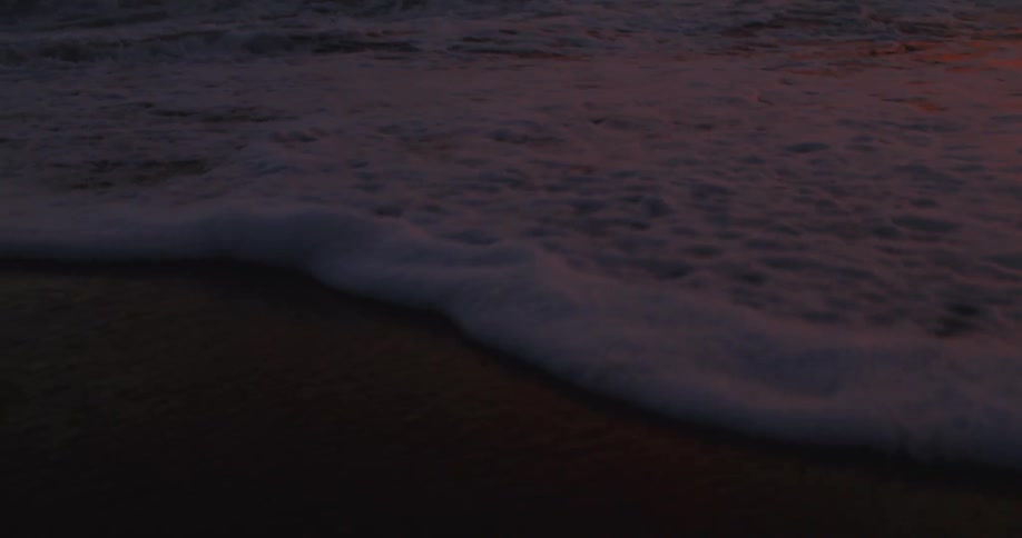 Waves rolling in to the shore