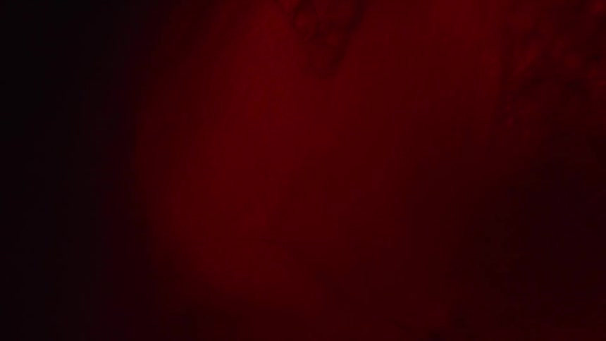 The red color has darkness around the edge