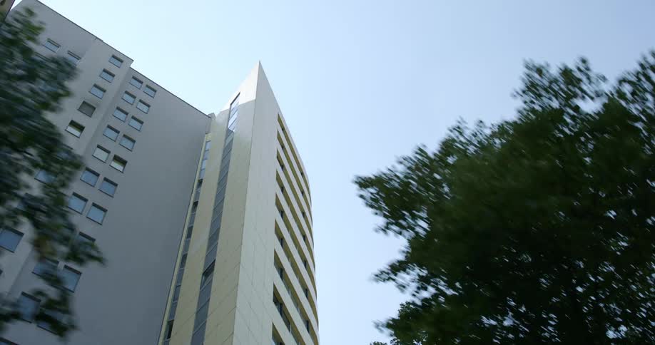 A view of a downtown city is displayed