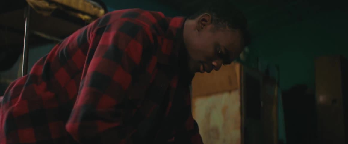 A man is beating someone on the floor