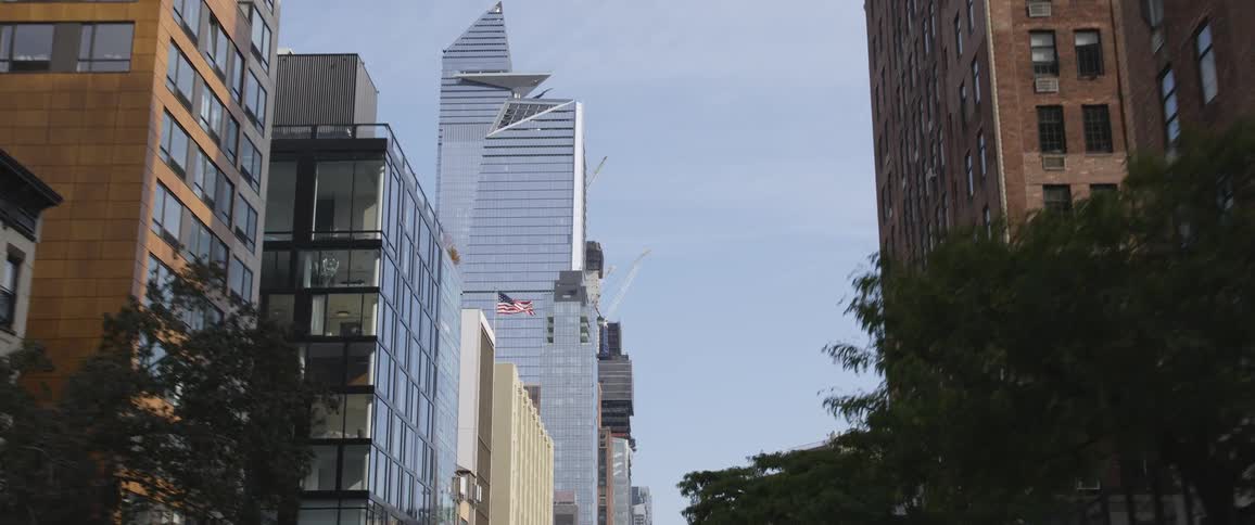 30 hudson yards skyscraper in the west side area of manhattan