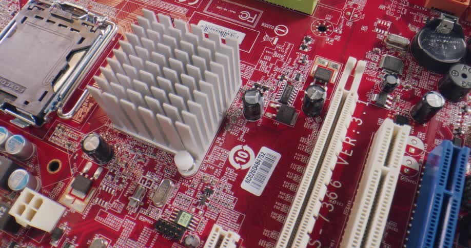 Hardware on a circuit board