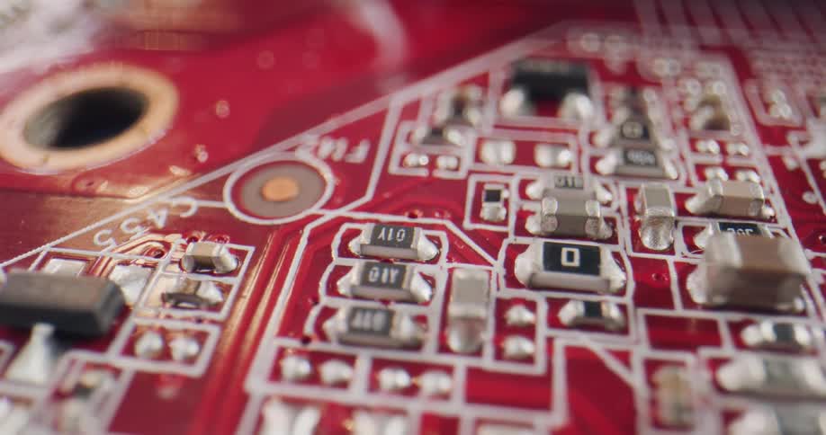 The computer board is covered with printed letters and numbers