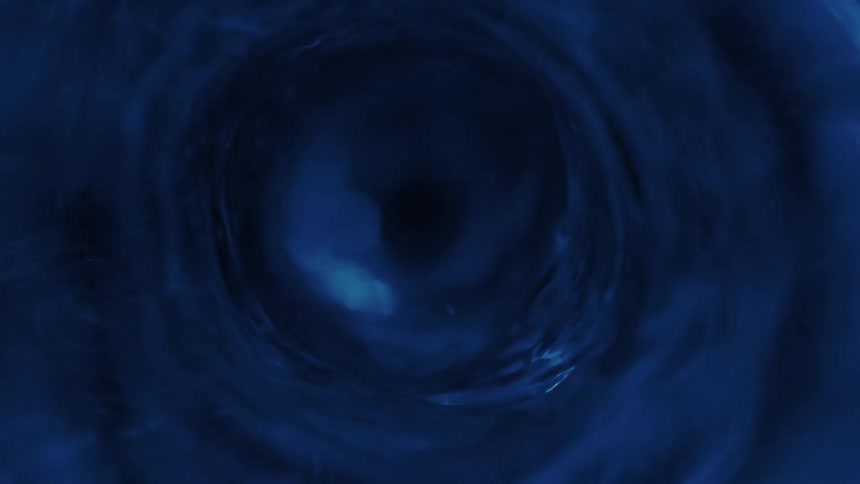 Blue black and gray colors that look like water spinning