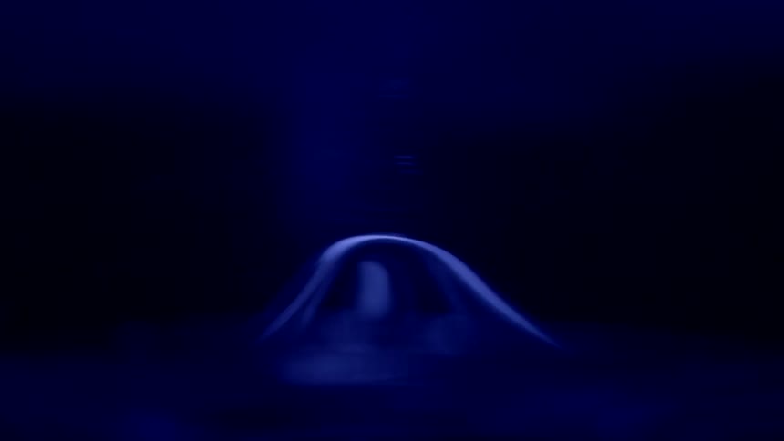 A close up of liquid rippling