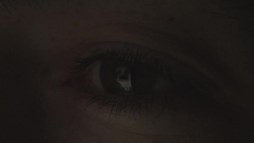 Close up of eyeball