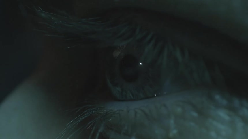 A close up of a persons eye