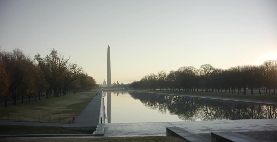 Washington monument landmark obelisk in the distance