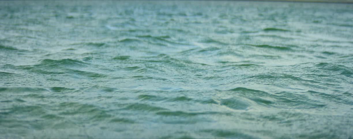 A shot of a coastal ocean