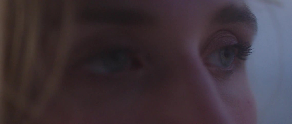 A close up of a persons eyes