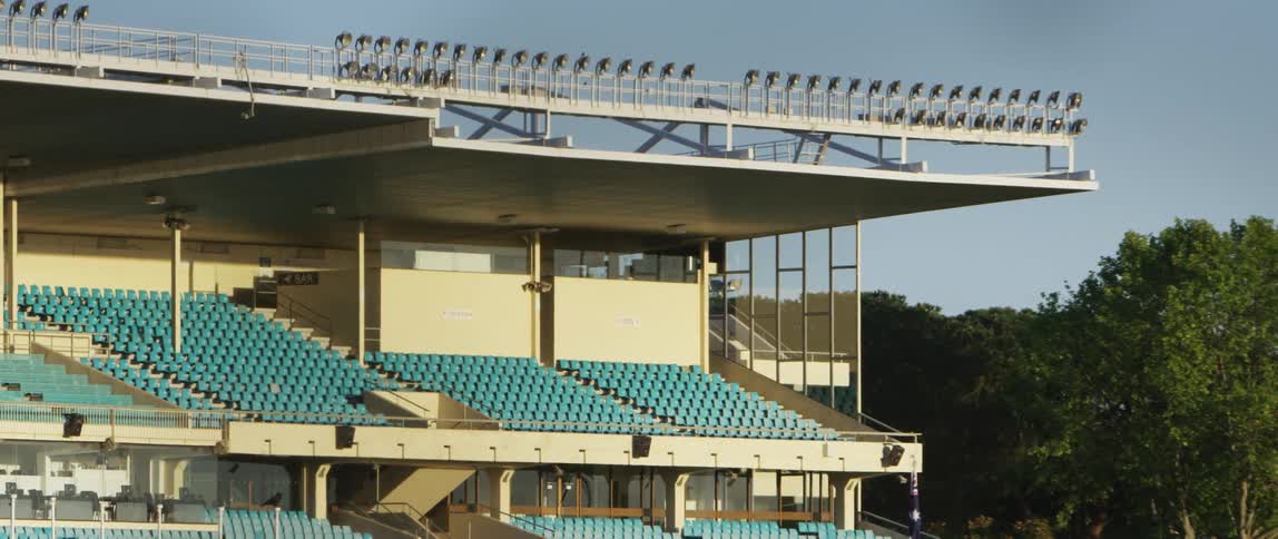 Seating in a stadium