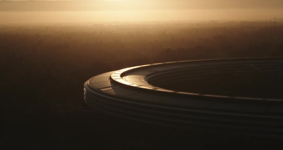 A close up of an arena
