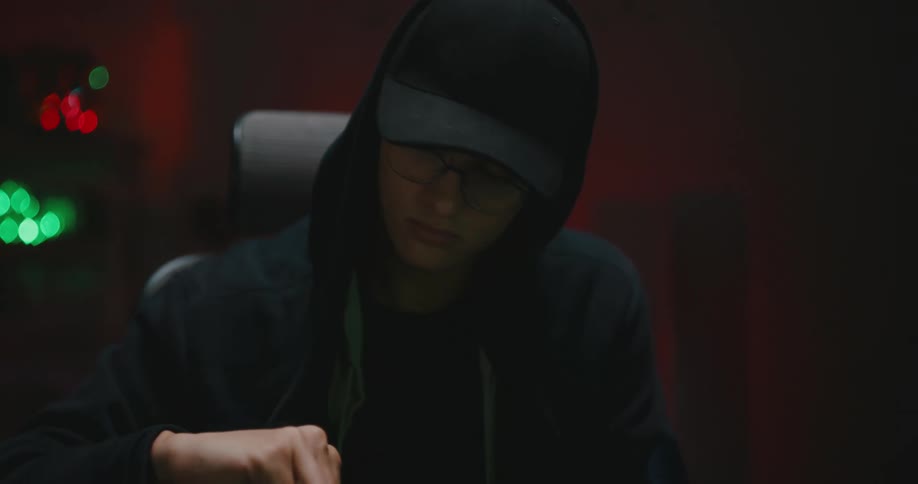 A person putting together a computer