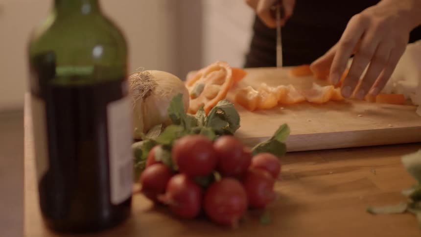 Ingredients on a counter