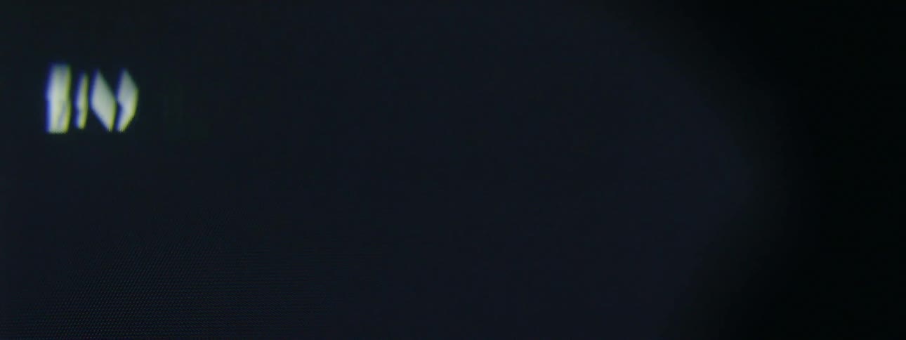 Text showing up on a computer monitor