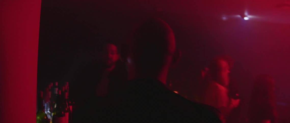 A man walks into the club and gets a hug