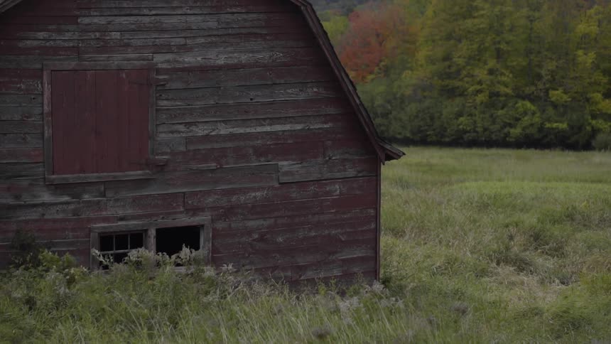 An old abandoned farmhouse