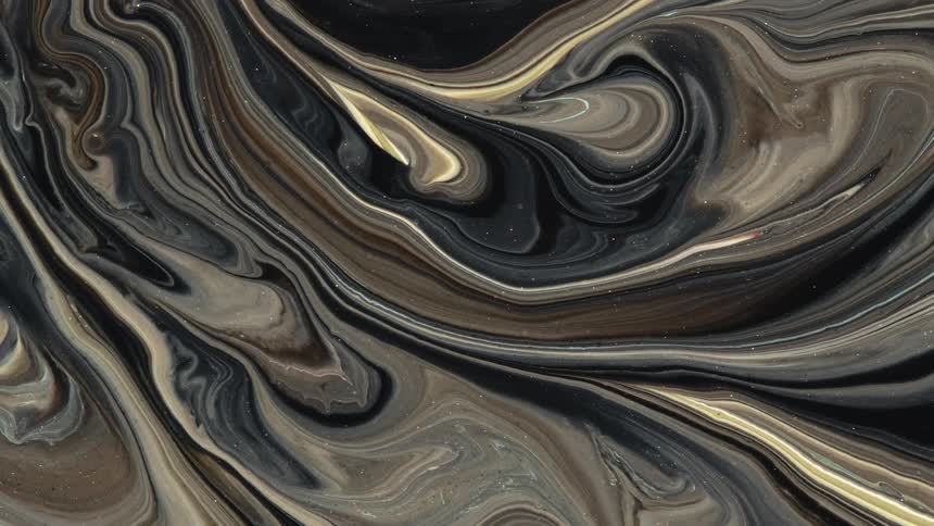 Black brown and gray colors that look like paint and water
