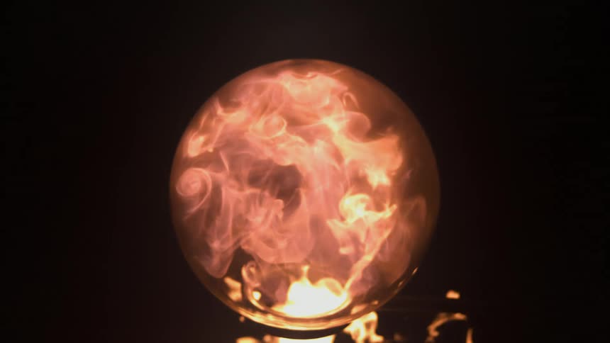 Black orange and yellow colors that look like fire burning