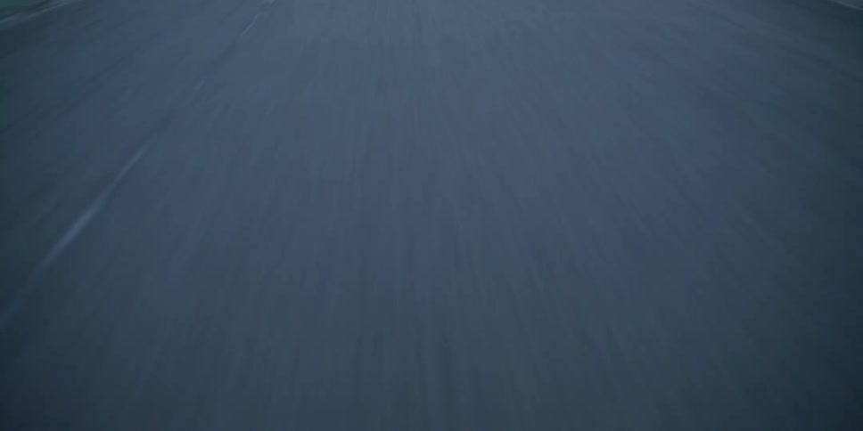 Passing yellow lines in the center of a two way rural roads