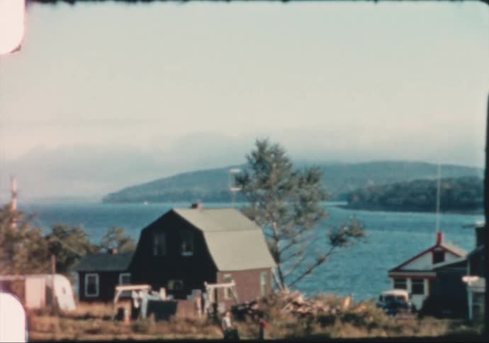 A small village sits along the maine coastline in 1960's Maine