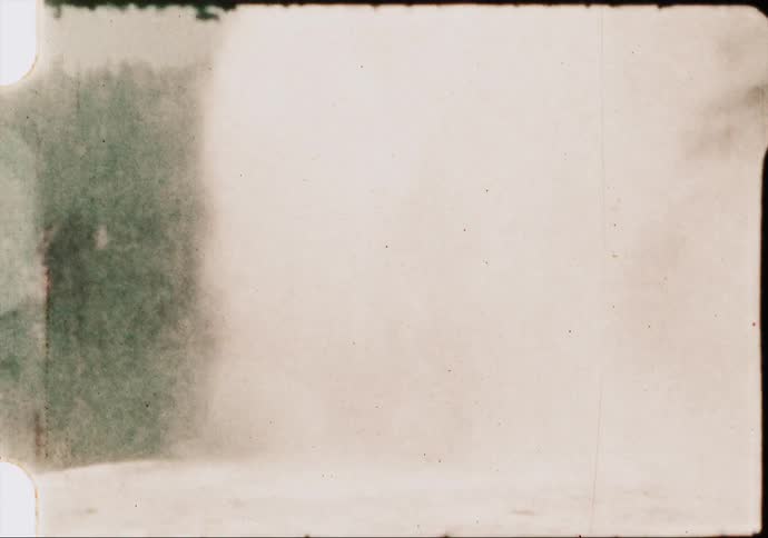 Old Faithful erupts in Yellowstone National Park in the 1960's