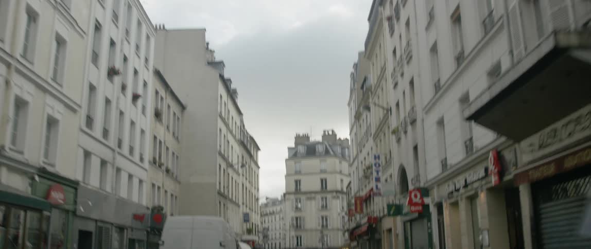 A city on an overcast day
