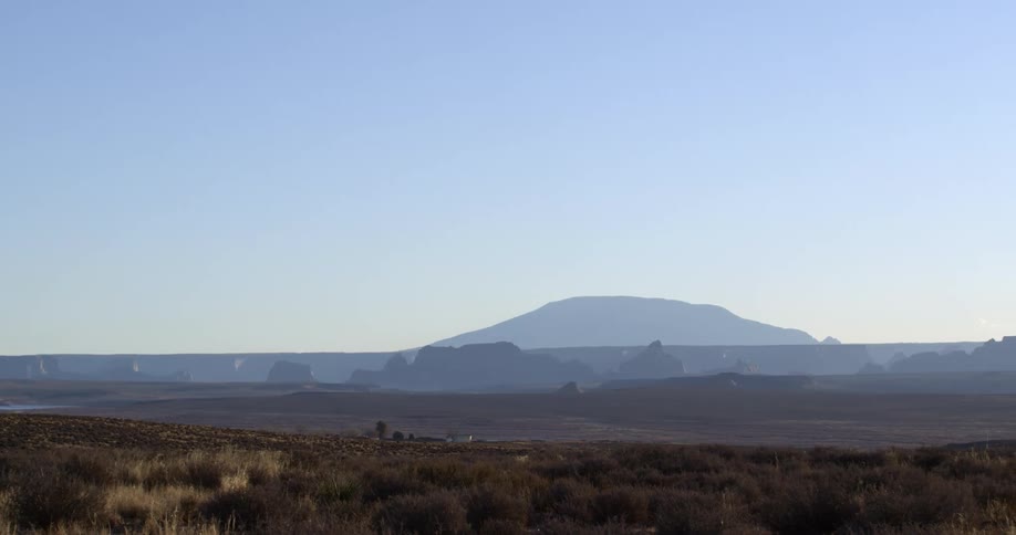 Wide open plains with plateau background