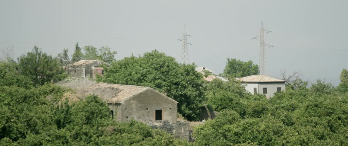 View of some homes surrounded by trees
