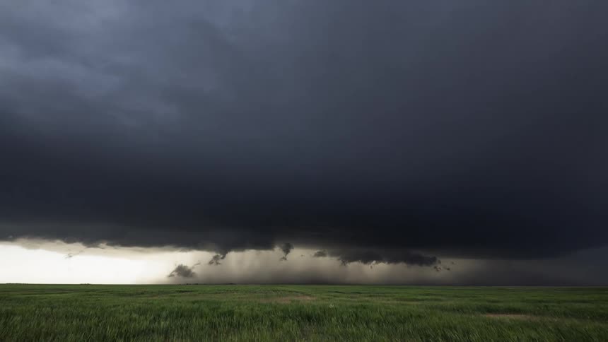 Time lapse of clouds moving across the sky