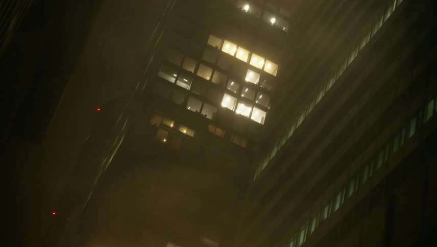 A night view of a city