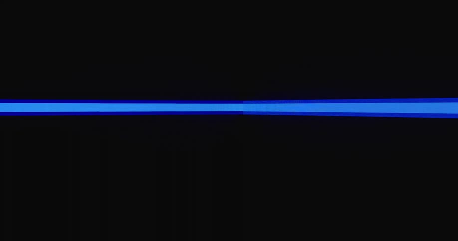 A screen saver on a computer