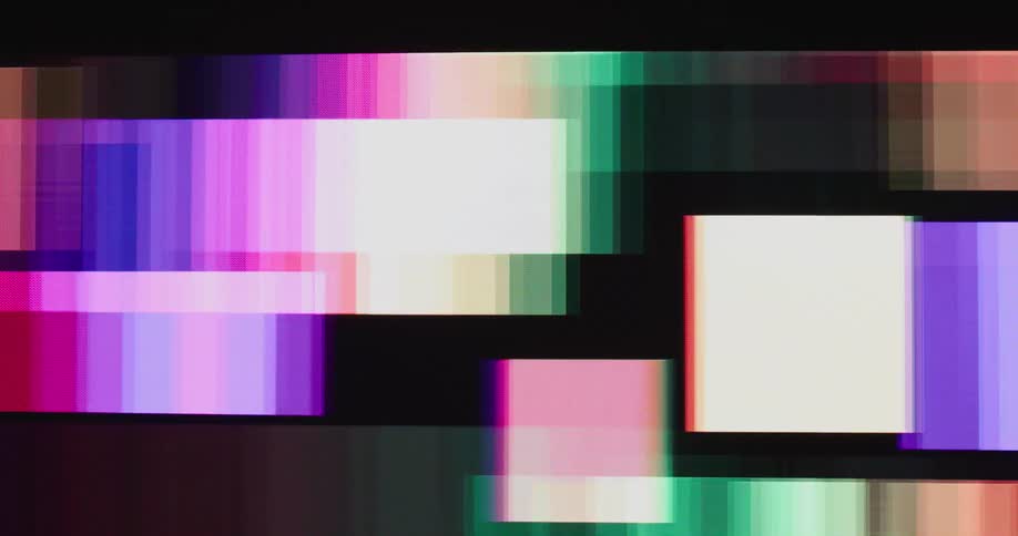 Digital design of colorful squares