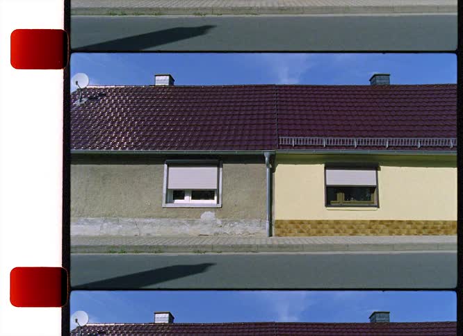 Windows on the wall of a small windows at daytime
