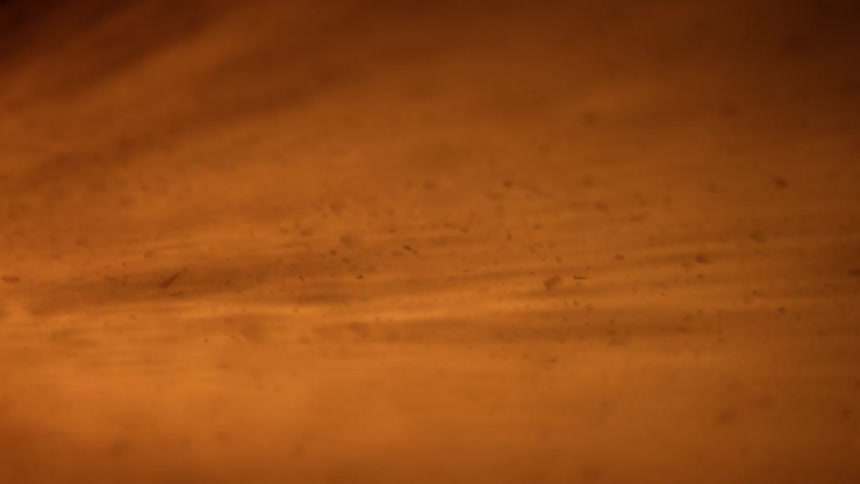 Abstract footage of a bright light and shadows